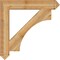 Ekena Millwork Westlake Arts & Crafts Rough Sawn Bracket, Western Red Cedar, 6"W x 40"D x 40"H BKT06X40X40WTL03RWR - alternate 2